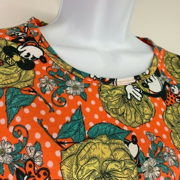 LuLaRoe XXS Disney World Land Mickey Minnie Mouse - Picture 3 of 8